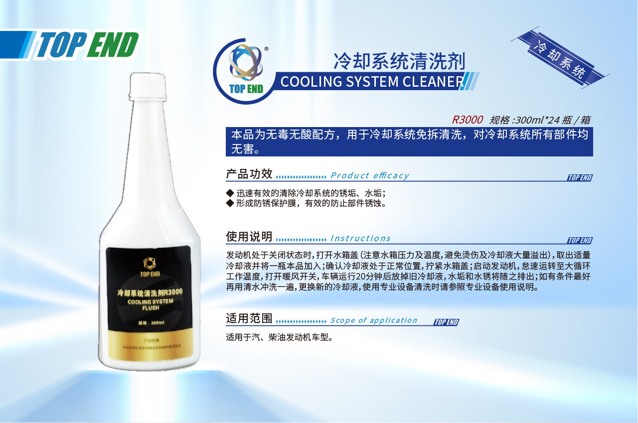 Top end【R3000冷卻系統清洗劑】(圖1)